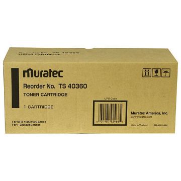 Muratec TS40360 Black Laser Toner Cartridge (11000 Yield) Muratec TS40360 Black Laser Toner Cartridge (11000 Yield)