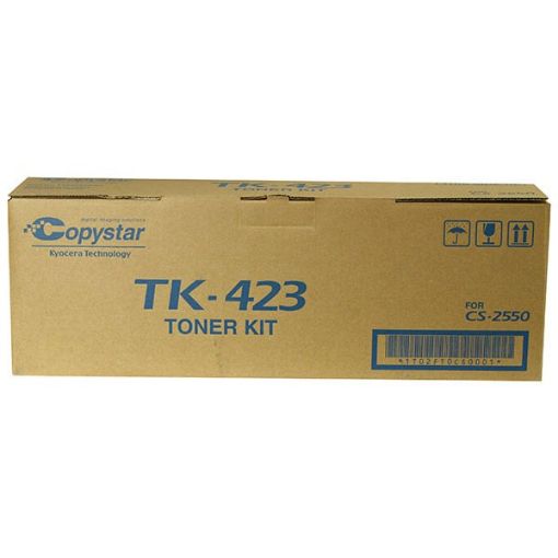 Picture of Copystar 0T2FT0CS (TK-423) Black Toner (15000 Yield)