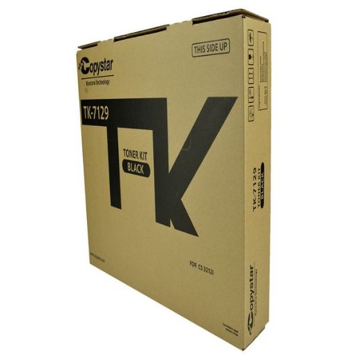 Picture of Kyocera Mita 1T02V70CS0 (TK-7129) Black Toner Cartridge (20000 Yield)