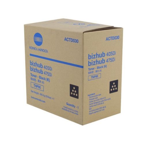 Picture of Konica Minolta ACTD030 (TNP90) Black Toner Cartridge (20000 Yield)