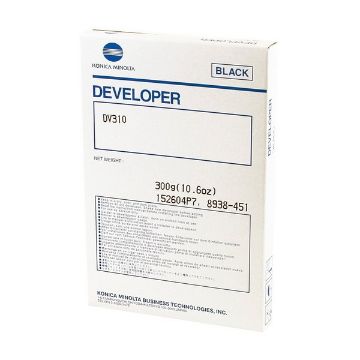 Konica Minolta 8938-451 (DV-310) Black Developer (65000 Yield) Konica Minolta 8938-451 (DV-310) Black Developer (65000 Yield)