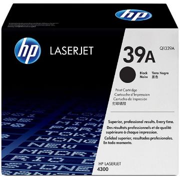 HP Q1339A (HP 39A) High Yield Black Toner Cartridge (20000 Yield) HP Q1339A (HP 39A) High Yield Black Toner Cartridge (20000 Yield)