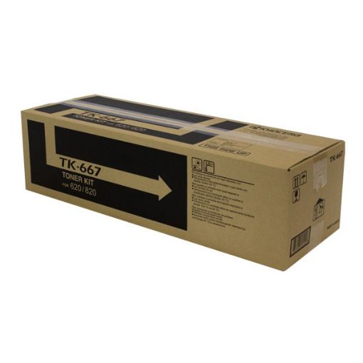 Picture of Copystar 1T02KP0US0 (TK-667) Black Toner Cartridge (55000 Yield)