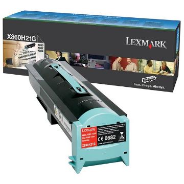 Lexmark X860H21G Black Toner Cartridge (35000 Yield) Lexmark X860H21G Black Toner Cartridge (35000 Yield)