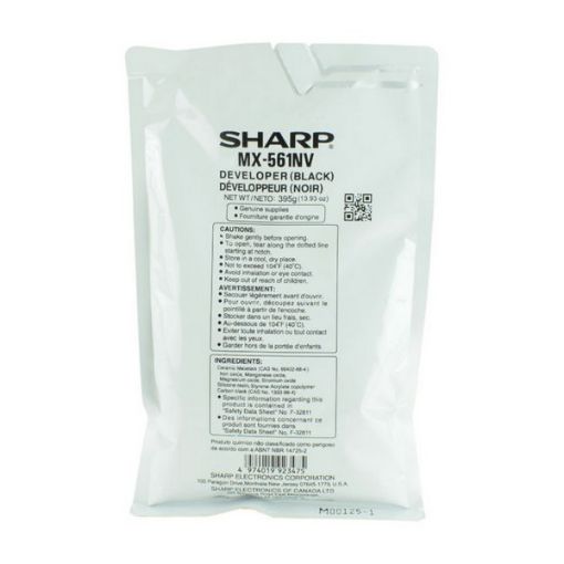 Picture of Sharp MX-561NV Black Developer (600000 Yield)