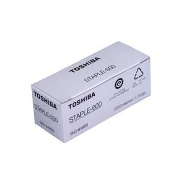 Toshiba STAPLE600 Staple for Saddle Stitch, Finisher (Staple 600) (3-ctg/ctn) (2000 Yield) Toshiba STAPLE600 Staple for Saddle Stitch, Finisher (Staple 600) (3-ctg/ctn) (2000 Yield)