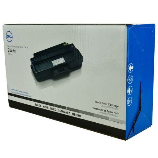 Picture of Dell RWXNT (331-7328, DRYXV) High Yield Black Toner Cartridge (2500 Yield)