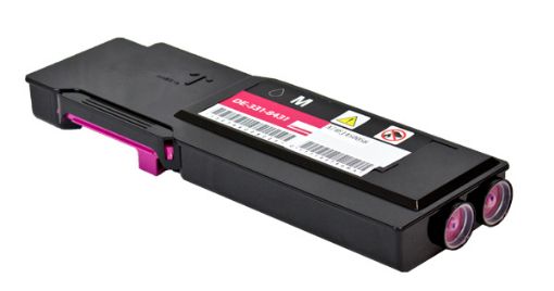 Picture of Remanufactured 40W00 (331-8431, XKGFP) Extra High Yield Magenta Toner Cartridge (9000 Yield)