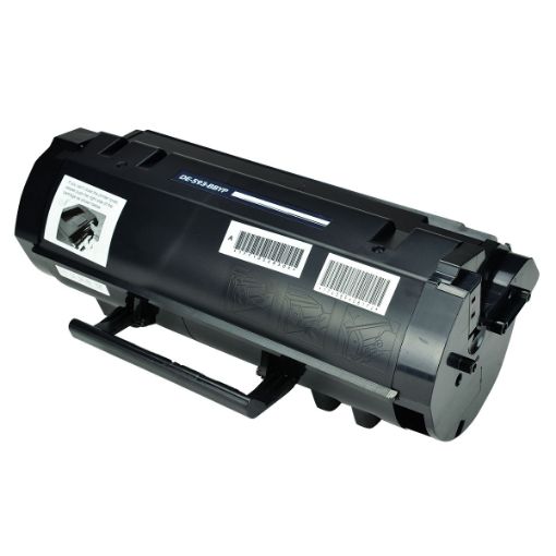 Picture of Compatible 3RDYK (593-BBYP, GGCTW) High Yield Black Toner Cartridge (8500 Yield)