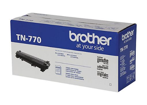 Picture of Brother TN-770 Super High Yield Black Toner Cartridge (4500 Yield)