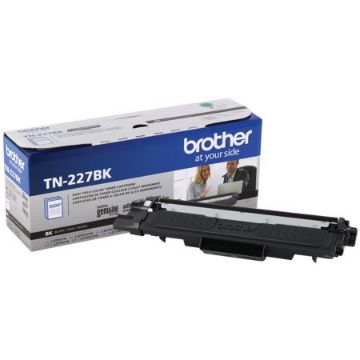 Brother TN-227BK High Yield Black Toner Cartridge (3000 Yield) Brother TN-227BK High Yield Black Toner Cartridge (3000 Yield)