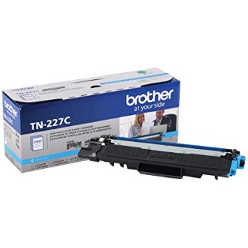 Brother TN-227C High Yield Cyan Toner Cartridge (2300 Yield) Brother TN-227C High Yield Cyan Toner Cartridge (2300 Yield)