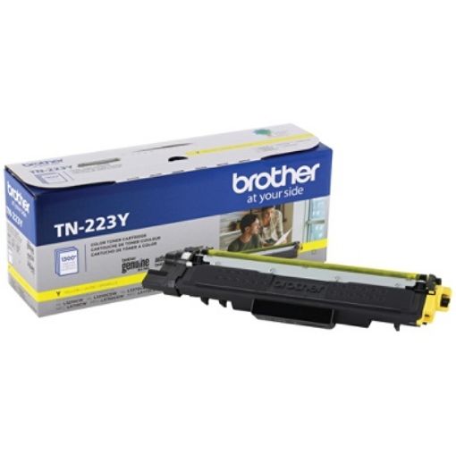 Picture of Brother TN-223Y Yellow Toner Cartridge (1300 Yield)