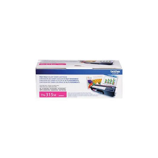Picture of Brother TN-315M High Yield Magenta Toner Cartridge (3500 Yield)