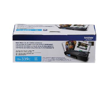 Brother TN-339C Extra High Yield Cyan Toner Cartridge (6000 Yield) Brother TN-339C Extra High Yield Cyan Toner Cartridge (6000 Yield)