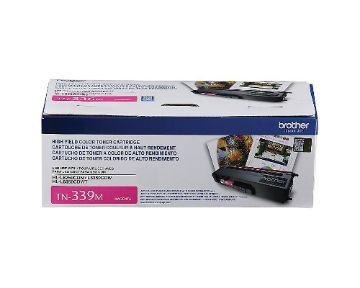 Brother TN-339M Extra High Yield Magenta Toner Cartridge (6000 Yield) Brother TN-339M Extra High Yield Magenta Toner Cartridge (6000 Yield)