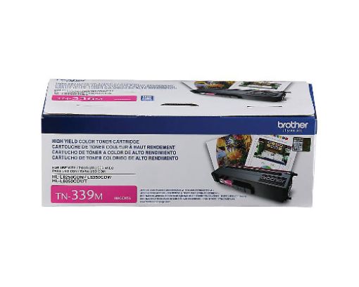 Picture of Brother TN-339M Extra High Yield Magenta Toner Cartridge (6000 Yield)