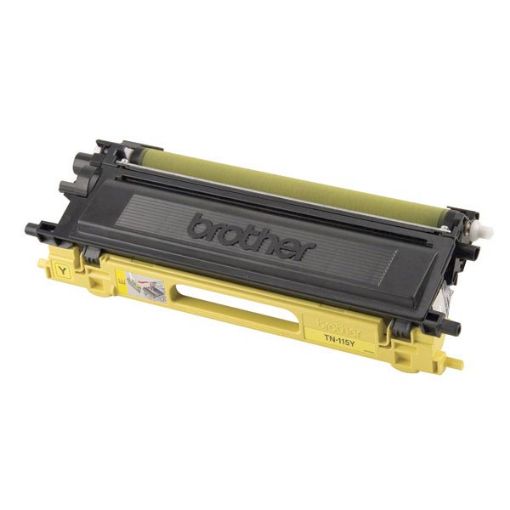 Picture of Brother TN-115Y (TN-110Y) Yellow Toner Cartridge (4000 Yield)