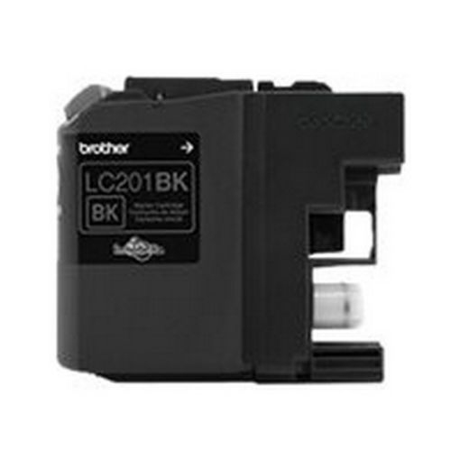 Picture of Brother LC201BK Black Ink Cartridge (260 Yield)