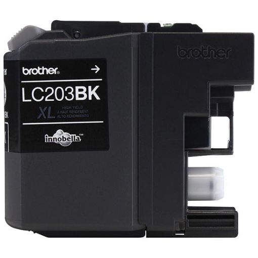 Picture of Brother LC203Bk High Yield Black Inkjet Cartridge (550 Yield)