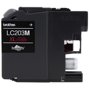 Brother LC203M High Yield Magenta Inkjet Cartridge (550 Yield) Brother LC203M High Yield Magenta Inkjet Cartridge (550 Yield)