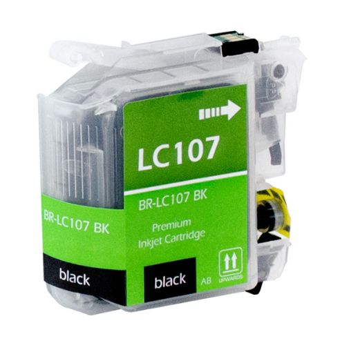 Picture of Compatible LC107BK Extra High Yield Black Ink Cartridge (1200 Yield)