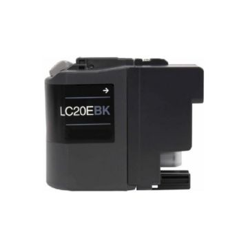 Compatible LC20EBk High Yield Black Inkjet Cartridge (2400 Yield) Compatible LC20EBk High Yield Black Inkjet Cartridge (2400 Yield)
