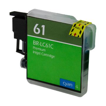 Compatible LC61C Cyan Inkjet Cartridge (325 Yield) Compatible LC61C Cyan Inkjet Cartridge (325 Yield)