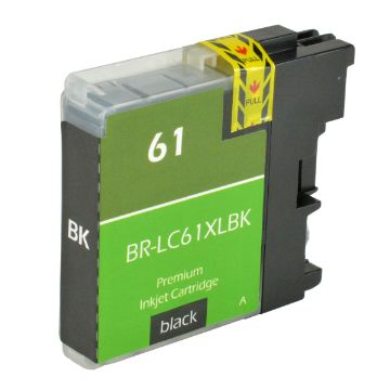Compatible LC61XLBK High Yield Black Toner Cartridge (1100 Yield) Compatible LC61XLBK High Yield Black Toner Cartridge (1100 Yield)