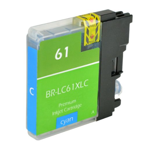 Picture of Compatible LC61XLC High Yield Cyan Toner Cartridge (1700 Yield)