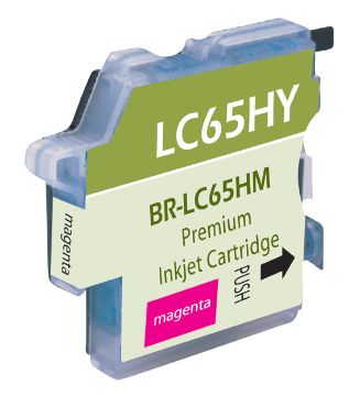 Compatible LC65HYM Magenta Inkjet Cartridge (750 Yield) Compatible LC65HYM Magenta Inkjet Cartridge (750 Yield)