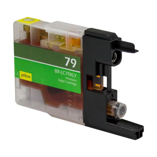 Picture of Compatible LC79Y Extra High Yield Yellow Inkjet Cartridge (1200 Yield)