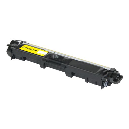 Picture of Compatible TN-225Y High Yield Yellow Toner Cartridge (2200 Yield)