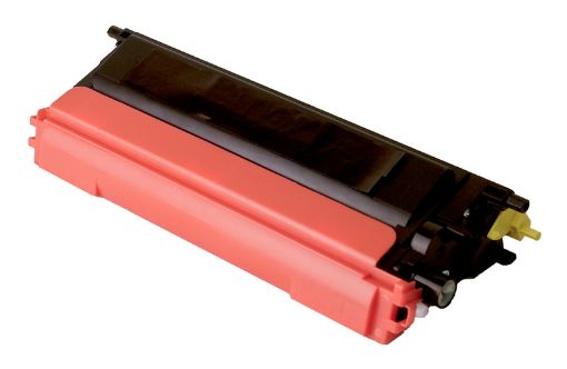 Picture of Remanufactured TN-110Y High Yield Yellow Toner Cartridge (4000 Yield)