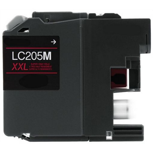 Picture of Compatible LC205M (LC205MXXLM) Super High Yield Magenta Inkjet Cartridge (1200 Yield), No Box