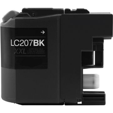 Compatible LC207Bk (LC207XXLBK) Super High Yield Black Inkjet Cartridge (1200 Yield) Compatible LC207Bk (LC207XXLBK) Super High Yield Black Inkjet Cartridge (1200 Yield)