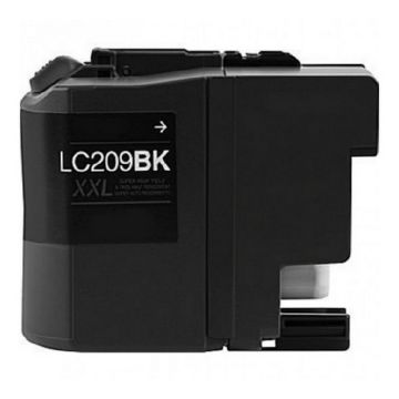 Compatible LC209BK (LC209XXL) Super High Yield Black Ink Cartridge (2400 Yield)  Compatible LC209BK (LC209XXL) Super High Yield Black Ink Cartridge (2400 Yield)