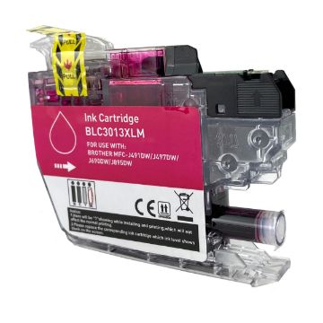 Compatible LC3013M High Yield Magenta Ink Cartridge (400 Yield)   Compatible LC3013M High Yield Magenta Ink Cartridge (400 Yield)