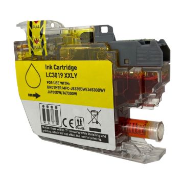 Compatible LC3019Y Super High Yield Yellow Ink Cartridge (1500 Yield) Compatible LC3019Y Super High Yield Yellow Ink Cartridge (1500 Yield)