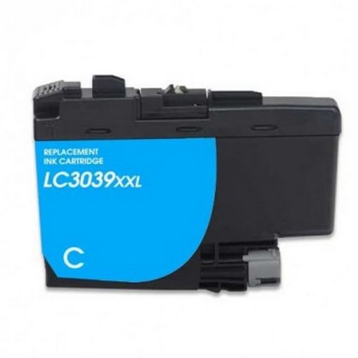 Picture of Compatible LC3039C Ultra High Yield Cyan Inkjet Cartridge (5000 Yield), No Box