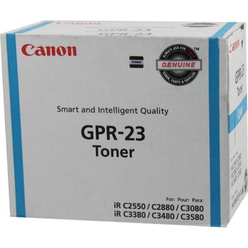 Picture of Canon 0453B003AA (GPR-23C) Cyan Copier Cartridge (14000 Yield)
