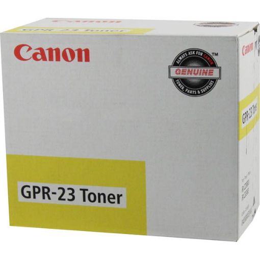 Picture of Canon 0455B003AA (GPR-23Y) Yellow Copier Cartridge (14000 Yield)