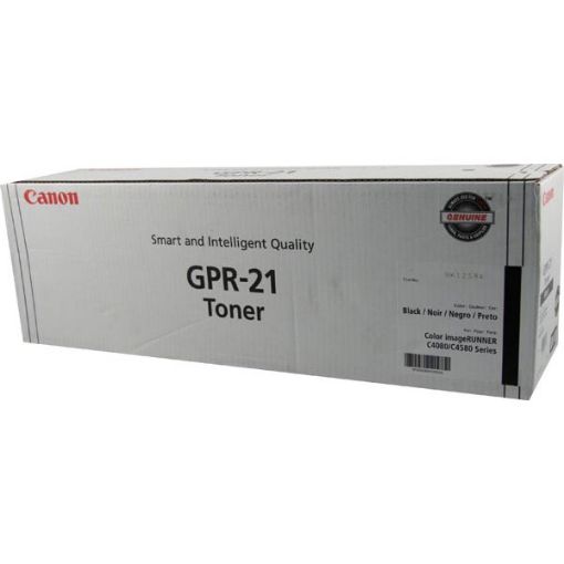 Picture of Canon 0262B001AA (GPR-21BK) Black Toner Printer Cartridge (26000 Yield)