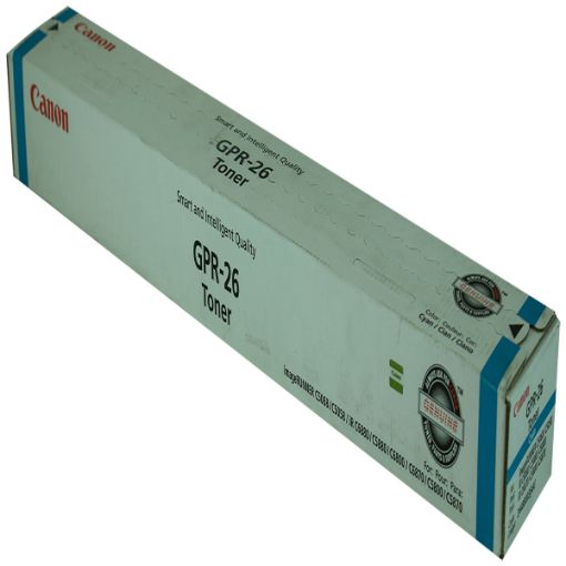 Picture of Canon 2448B003AA (GPR-26C) Cyan Toner Printer Cartridge (9500 Yield)