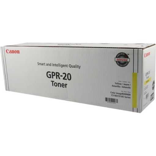 Picture of Canon 1066B001AA (GPR-20Y) Yellow Laser Toner (36000 Yield)