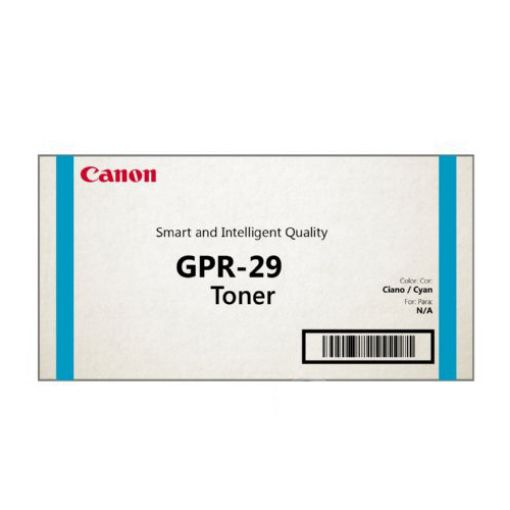 Picture of Canon 2643B004AA (GPR-29C) Cyan Toner Cartridge (8500 Yield)