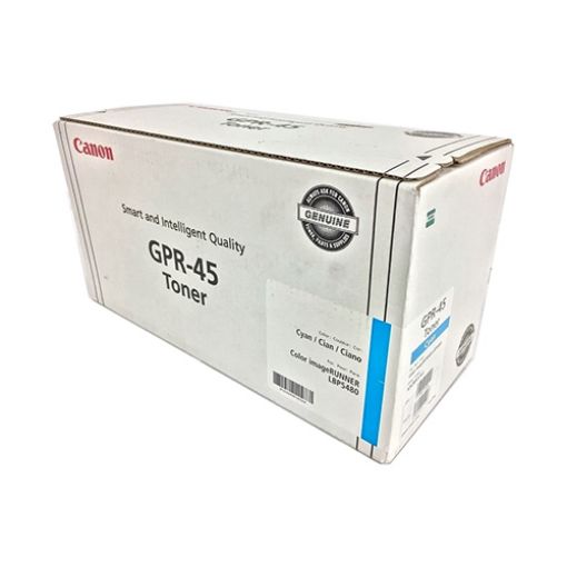 Picture of Canon 6262B001AA (GPR-45C) Cyan Toner Cartridge (6400 Yield)