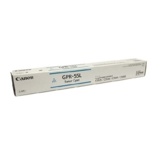 Picture of Canon 0485C003 (GPR-55L) Cyan Toner Cartridge (26000 Yield)