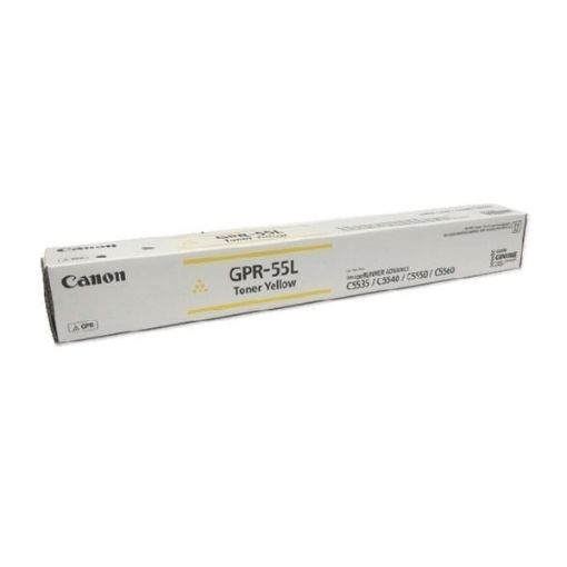Picture of Canon 0487C003 (GPR-55L) Yellow Toner Cartridge (26000 Yield)