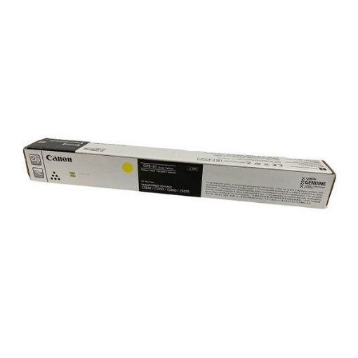 Picture of Canon 3766C003AA (GPR-61Y) Yellow Toner Cartridge (60000 Yield)